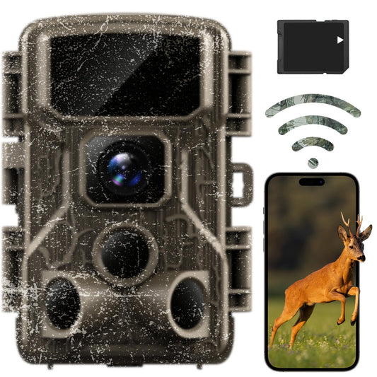 KJK WiFi Trail Camera for Wildlife Monitoring